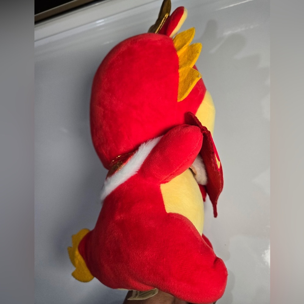 Lucky Red Dragon Plush – Chinese Zodiac – Prosperity & Good Fortune - Picture 5 of 9
